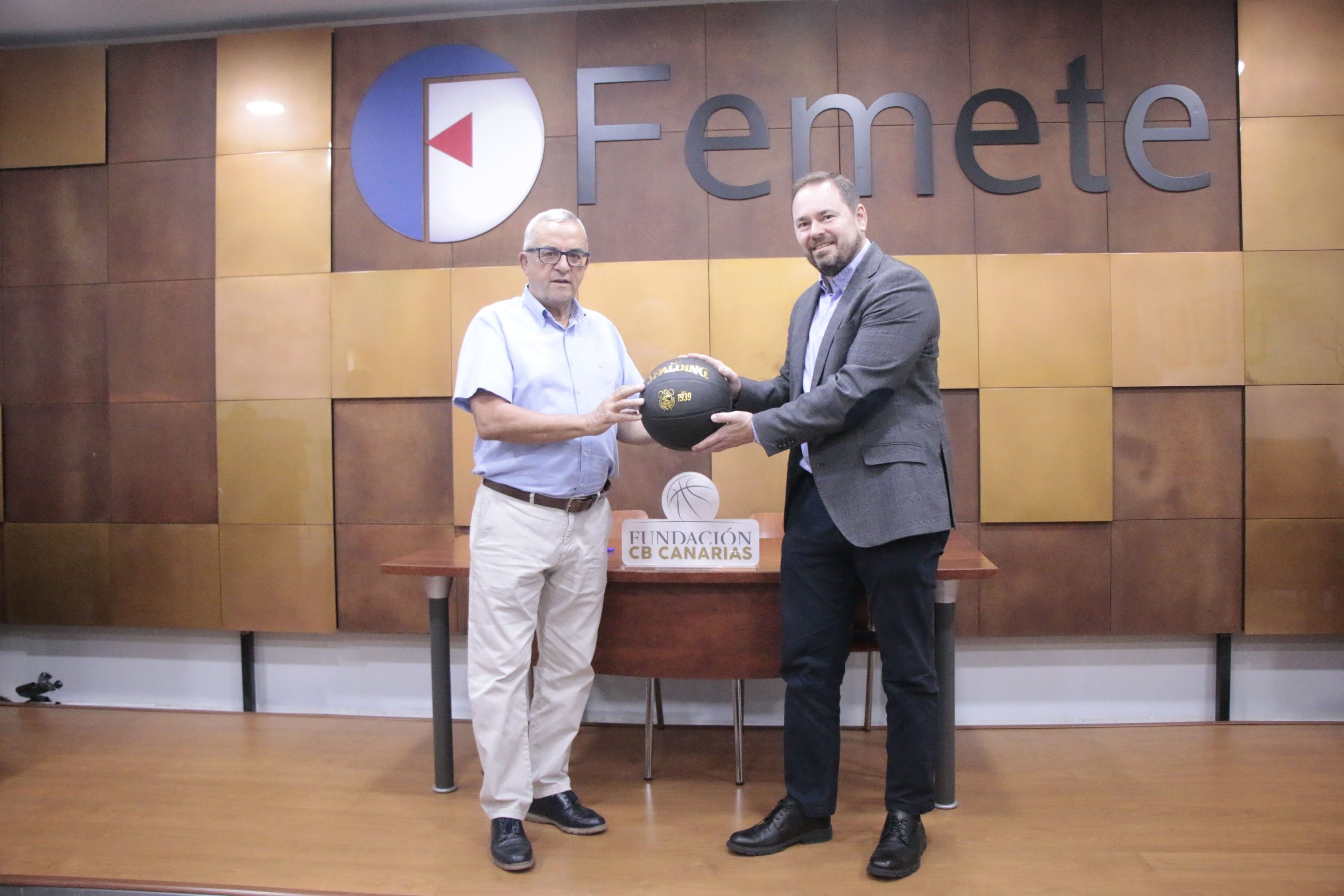 La Fundación CB Canarias firma un convenio con Femete