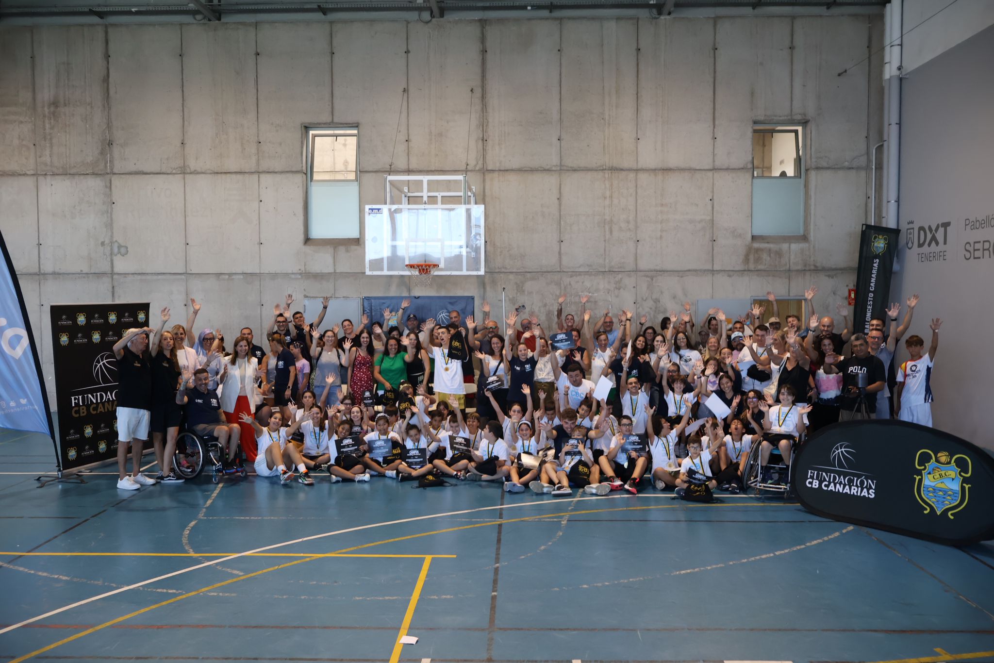 Culmina el Campus Inclusivo de Baloncesto tras un mes de actividades